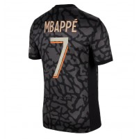 Paris Saint-Germain Kylian Mbappe #7 Tretí futbalový dres 2023-24 Krátky Rukáv